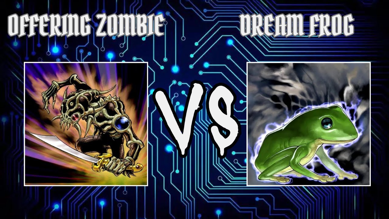 beastmode(Offering Zombie) vs Karl(Dream Frog) | Yugioh Edison Format | Dueling Book