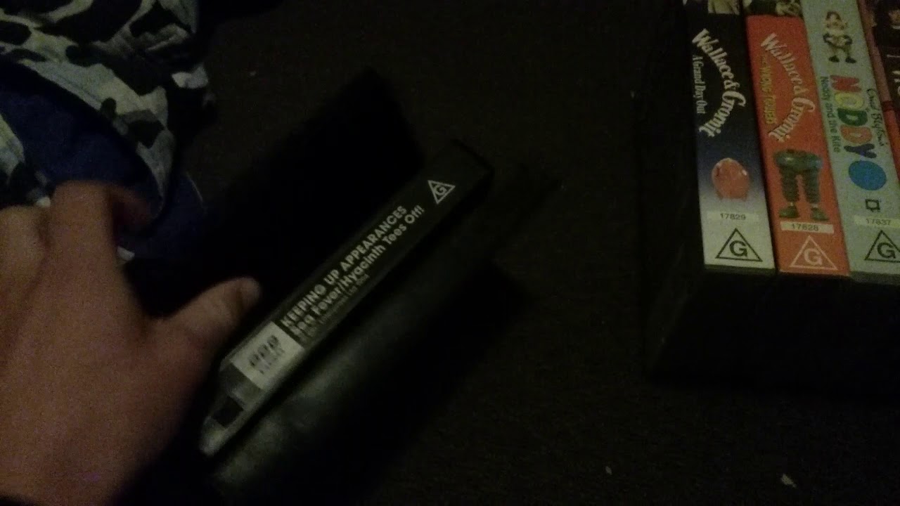 My BBC VHS Collection With THE 1991 1997 BBC Logo