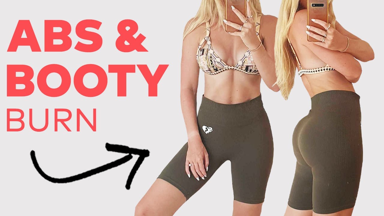 INTENSE ABS & BOOTY BURN! 10 Mins