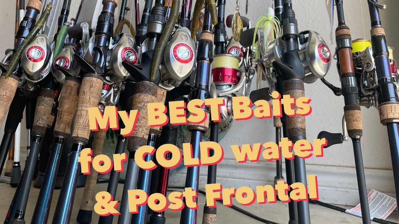 My BAIT Selection for COLDEST Water & POST FRONTAL High Pressure Conditions | #winter #bassfishing 