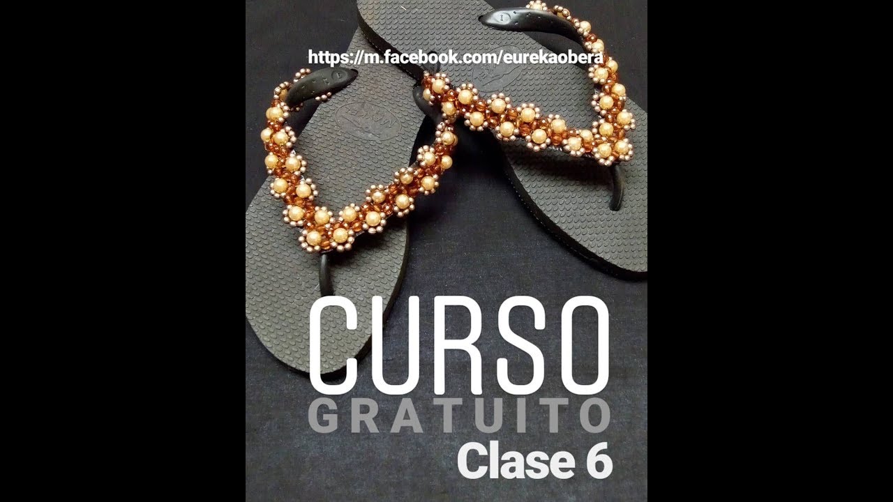 Ojotas y sandalias decoradas (Clase 6)