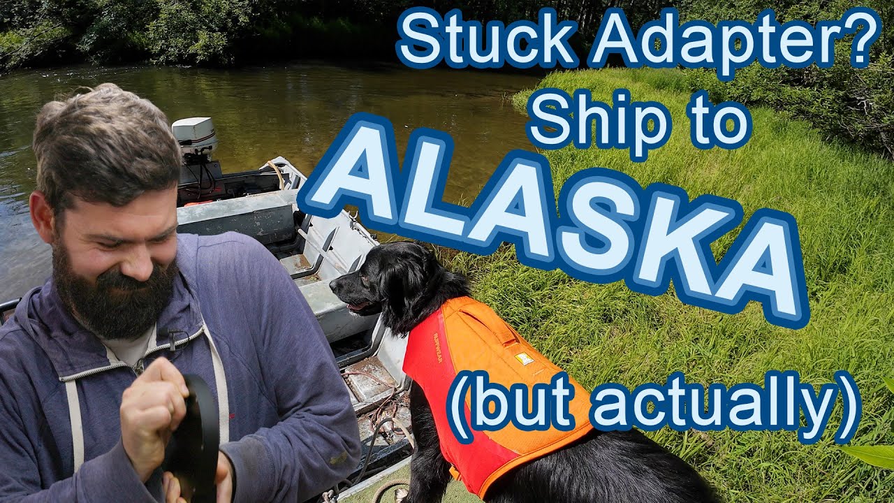 Someone Shipped Their Stuck Adapter To Alaska So I Could Fix It