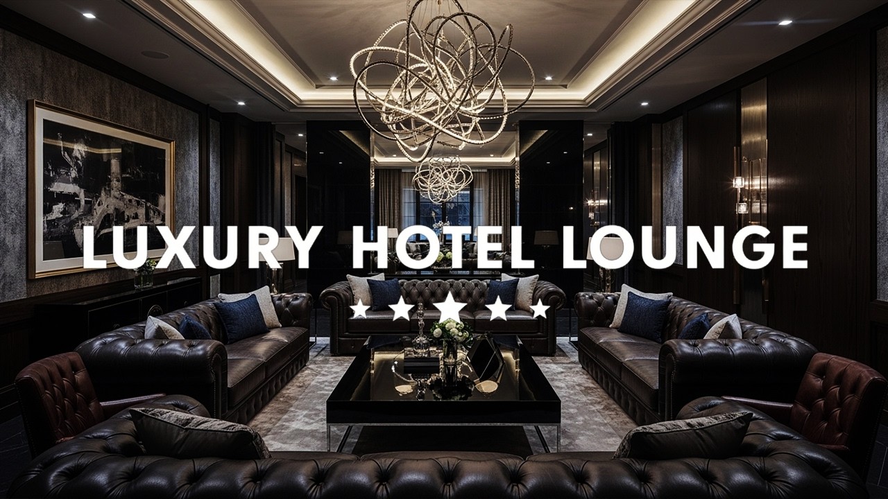 Hotel Lobby Music BGM - Smooth Jazz Saxophone Instrumental & Relaxing Jazz Music for Stress Relief