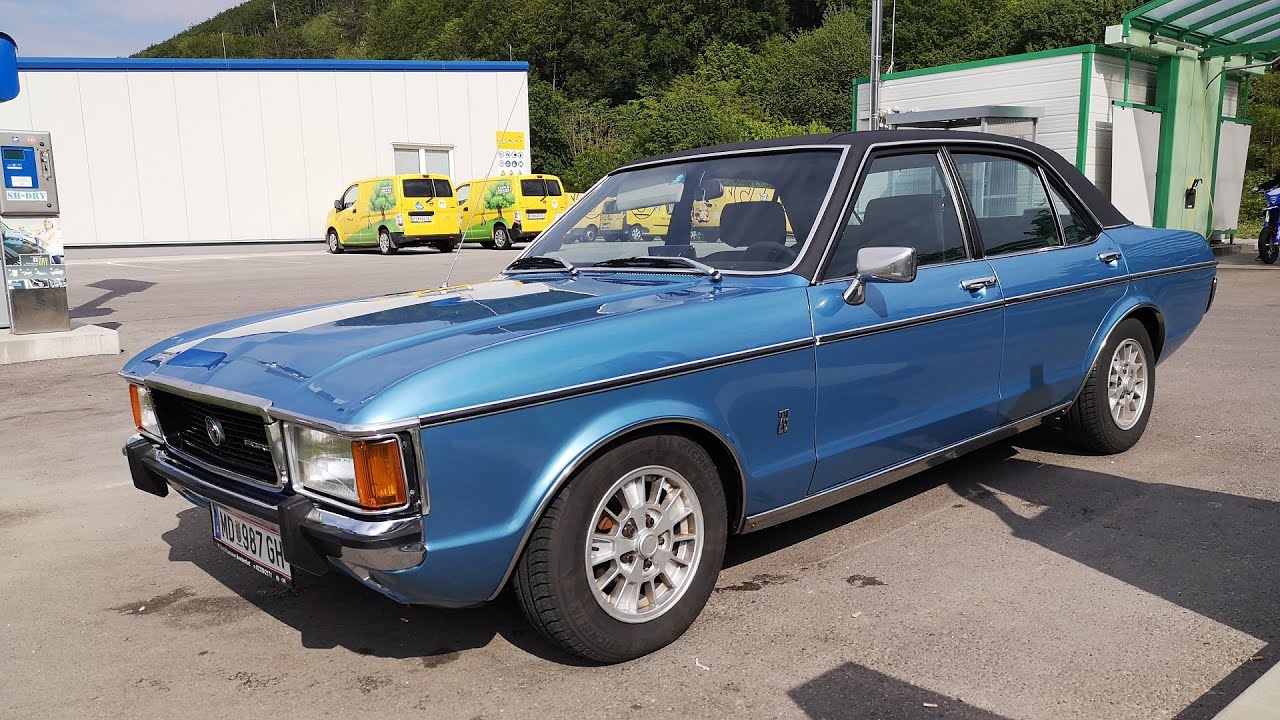 Ford Granada Mk1 at the Carwash