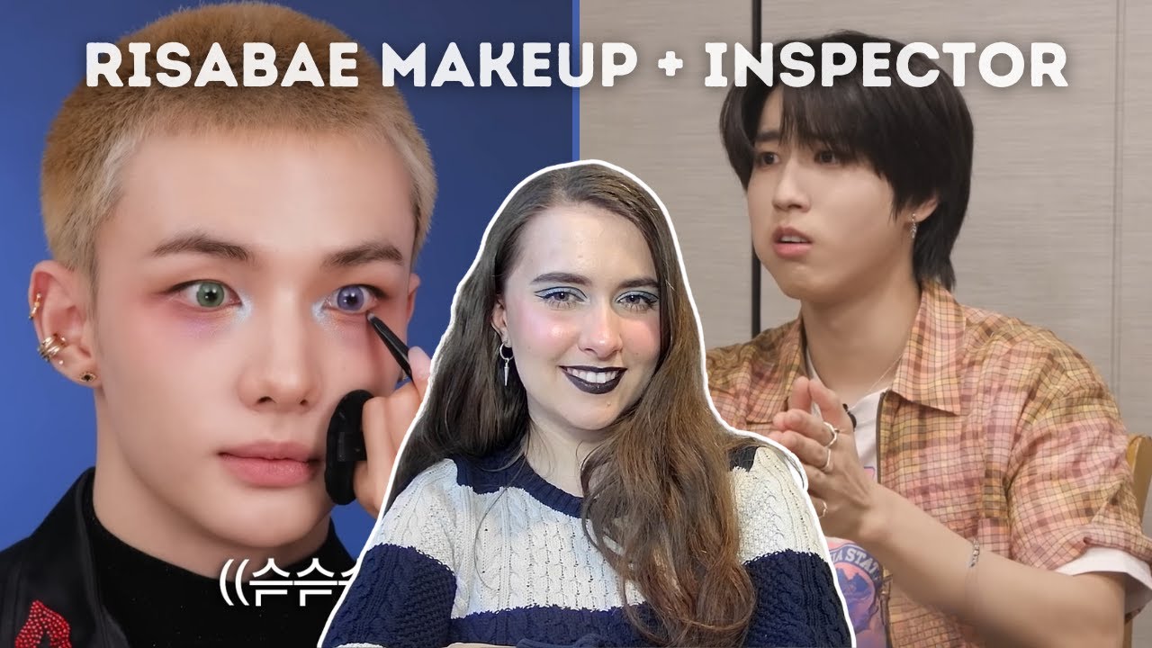 The Chemistry! | Hyunjin On RISABAE Makeup + HAN On Jeongyeon's Inspector REACTION