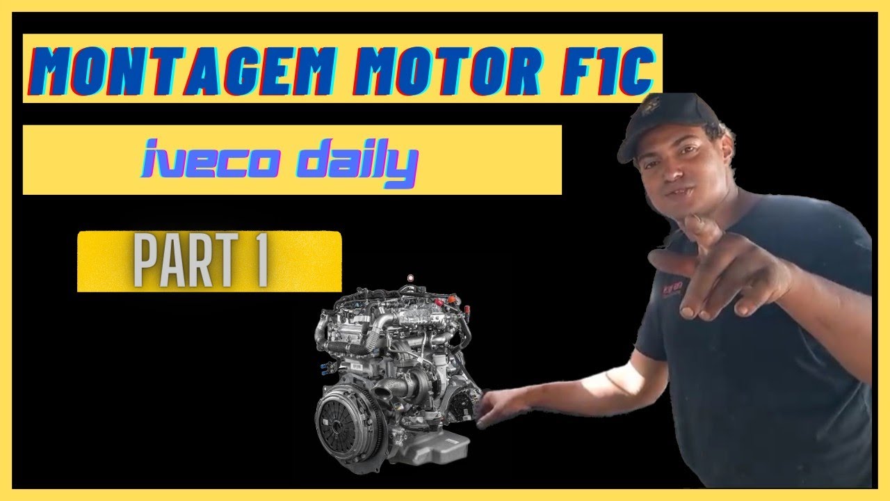 Montagem motor F1c iveco daily part.1