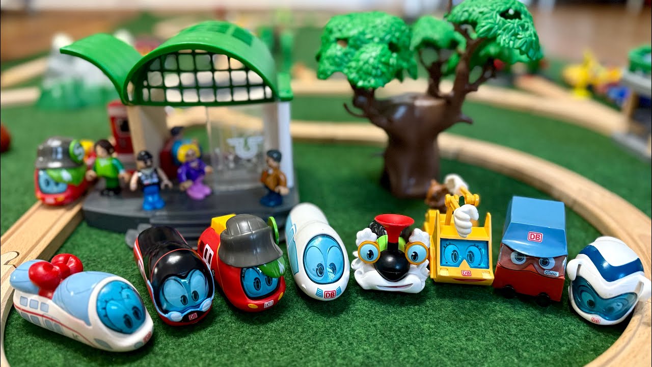 Deutsche Bahn Toy Train | DB Der kleine ICE & Friends Spielzeugzug | BRIO compatible Wooden Railway 