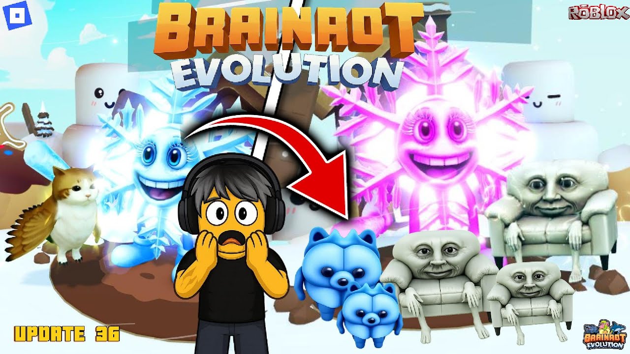 UNLOCKING NEW UPDATE 36 SNOW SNOW SAHUR & 2 FUSION - BRAINROT EVOLUTION