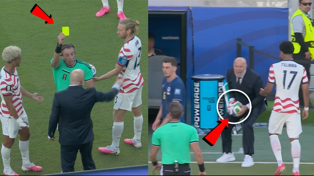 😱 Bosnia Coach Gets YELLOW CARD! World Cup Chaos on the Touchline! | USA vs BOSNIA Fifa 2026 R32