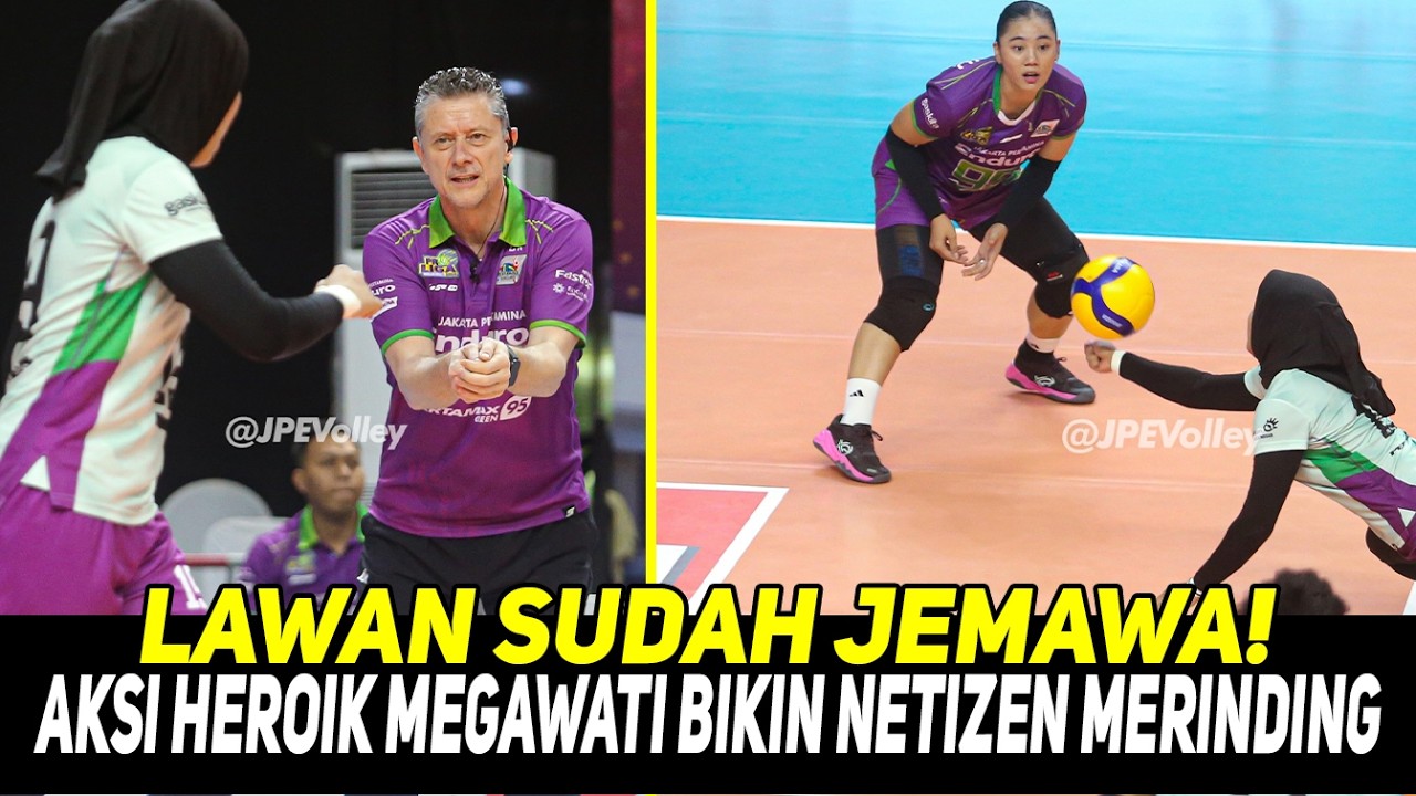 SENGAJA DIBIKIN DRAMA? AKSI HEROIK MEGAWATI DAN COACH BULENT BIKIN NETIZEN MERINDING!