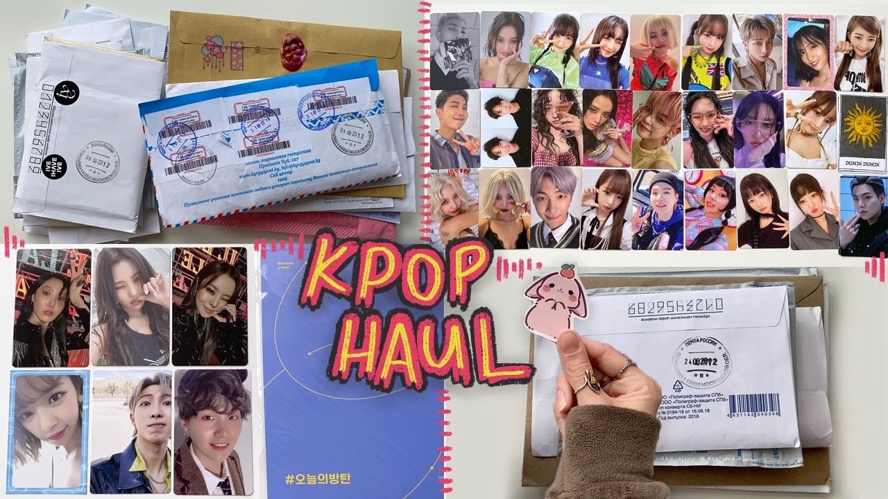 kpop haul ✿ начинаю коллекцию g-idle и ive~ август 2023