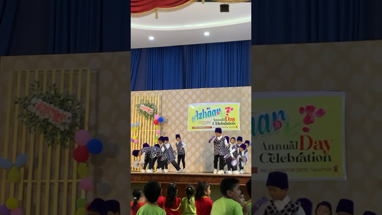 Azhaar anual day celebration 🎉 #trending #islamiclovesongs  #anual #anualfunction #school #alfitrah