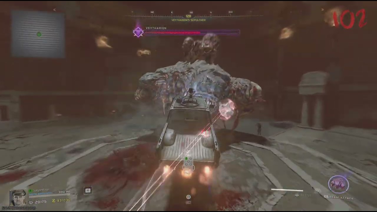 BO7 Zombies - Ashes of the Damned - Round 100 Boss Fight