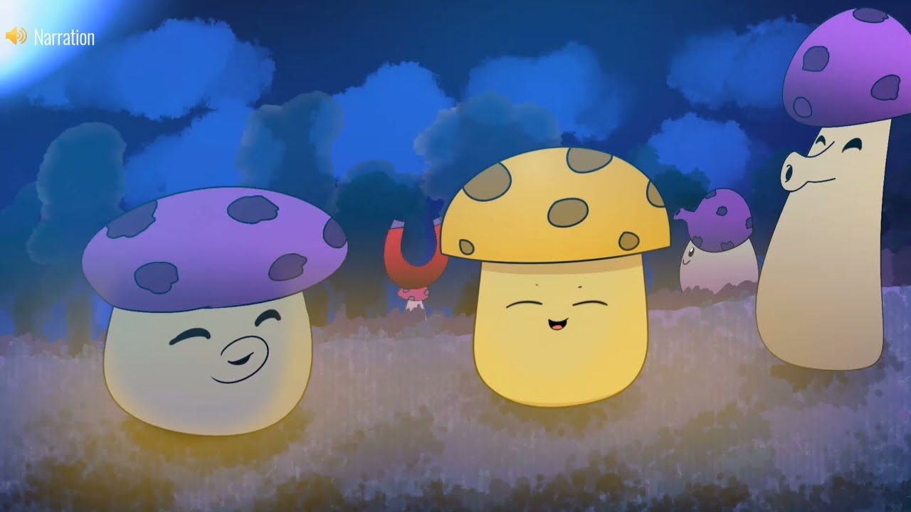 Plant vs Zombies SUNSHROOM AGES  animation | night mode story