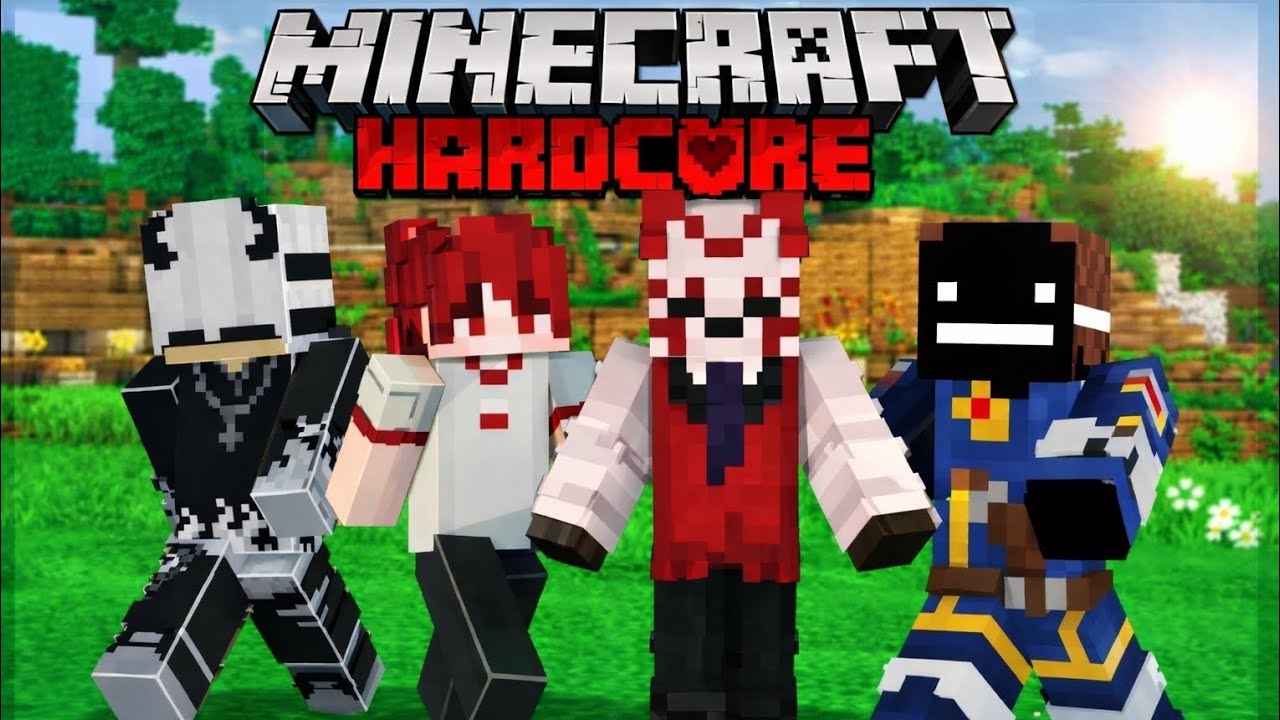MINECRAFT HARDCORE 😱 | SOBREVIVENDO COM AMIGOS DO ZERO!