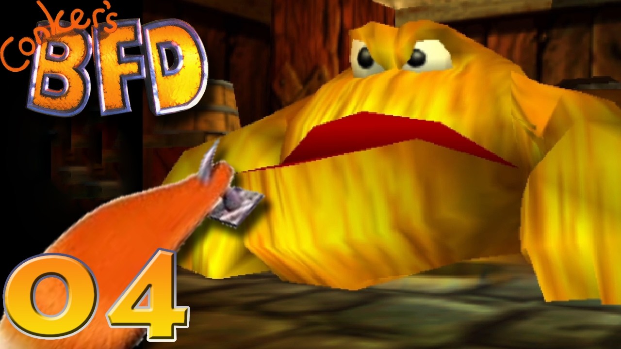 [BLIND] Battling Hay! | Conker's Bad Fur Day - Ep. 04