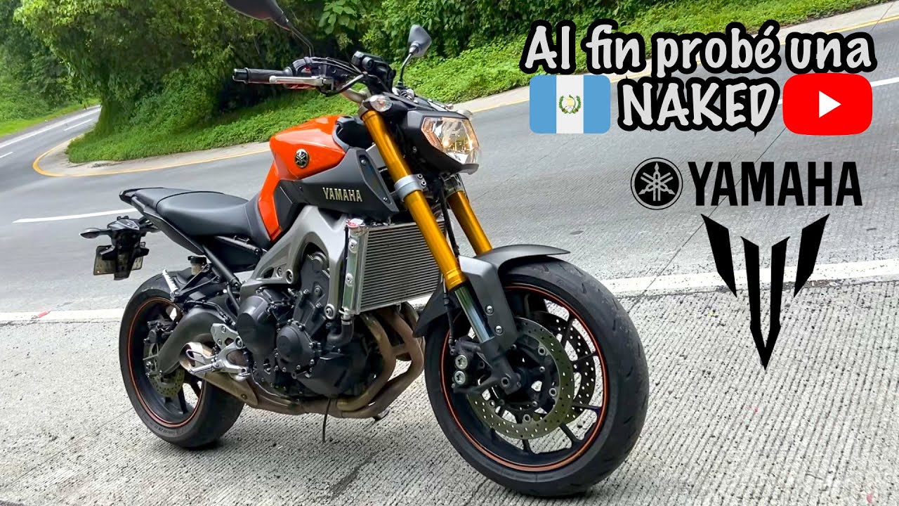 Probé una Yamaha MT-09 1ra GEN 2014 |Chuy en moto