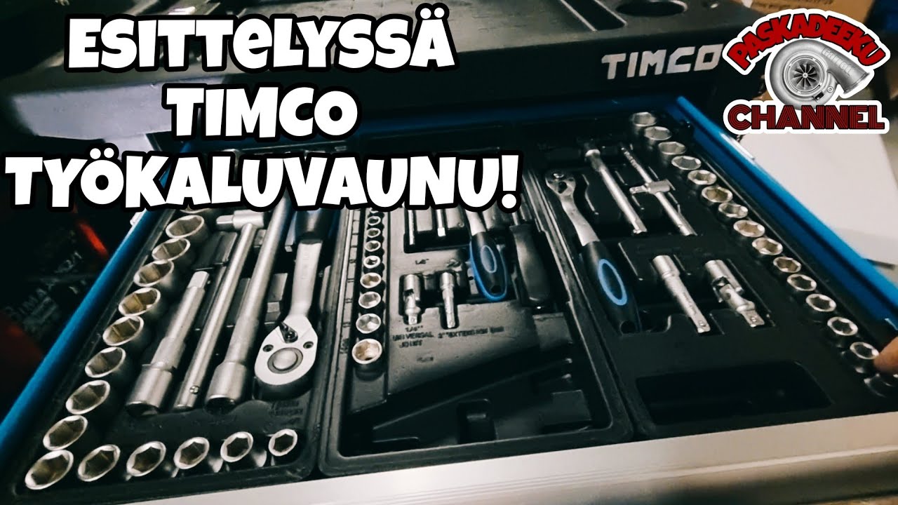 Esittelyssä Uusi Työkaluvaunu! | PaskaDeeku ProjectVlog
