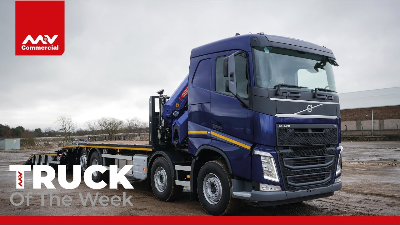 MV Commercial Volvo FH Wagon and Drag with a PM Crane