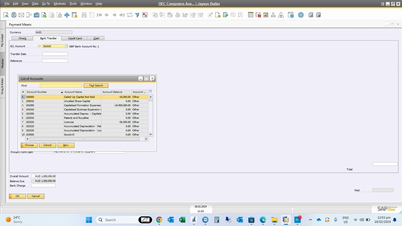Outgoing Payment in SAP Business one SAP B1 ,Vendor Payment Process in SAP payment entry in SAP B1