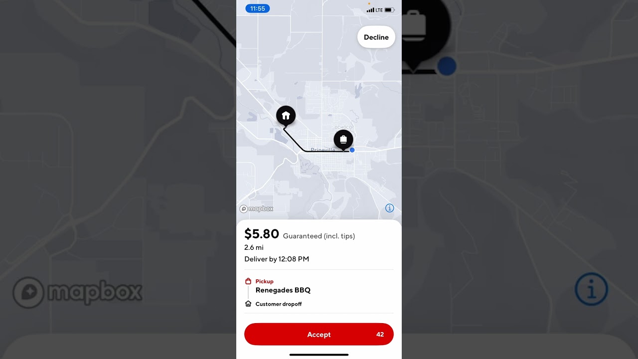 DoorDash Real Orders 2/12/26 Decent Thursday #doordash #doordashdriver #doordashorders #fooddelivery
