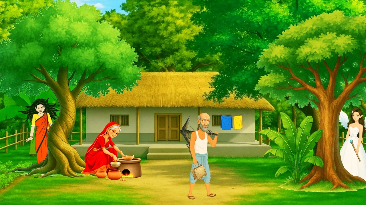भाग्य की परीक्षा || काल-वृक्ष की कैद में किसान का बेटा || पिशाचिनी और परी का रहस्य | Moral Sotry