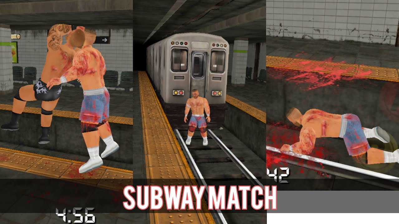 John cena vs randy orton | subway match