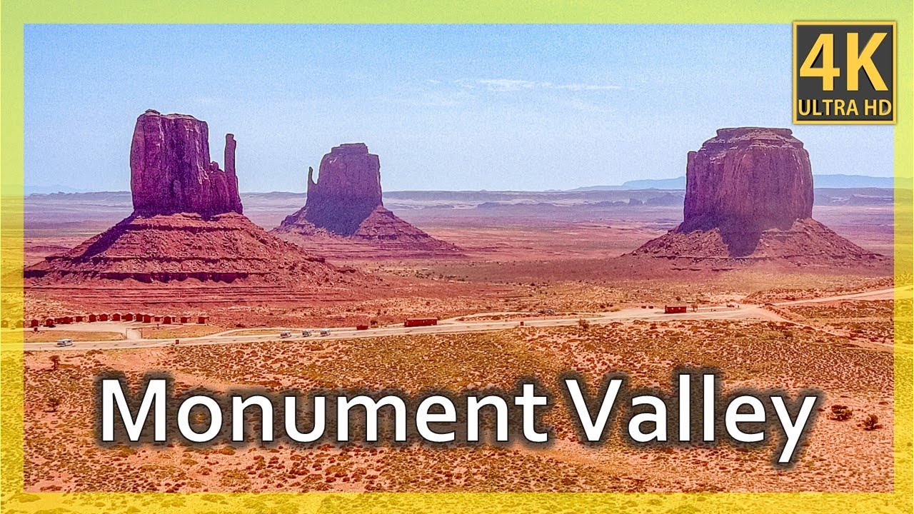 Monument Valley 🇺🇸 [4K 60 fps] Loop Drive walking in Utah / Arizona