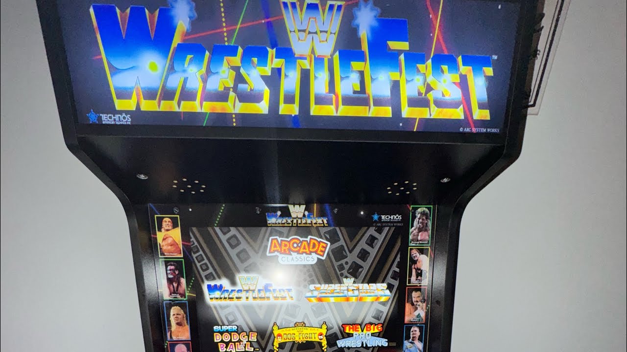 Обзор аркадного кабинета WWE WRESTLEFEST: базовое развлечение