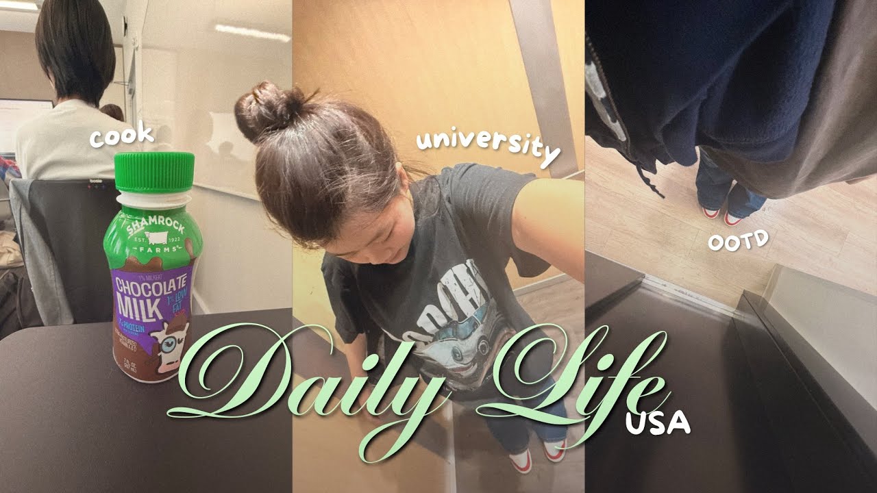 Du học Mỹ | Daily life của dhs Mỹ | Random moment | Nấu ăn | Đi học | Năm mới | Kaylee Nguyễn ở Mỹ ~