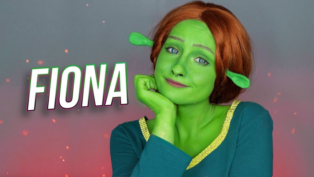 PRINCESS FIONA MAKEUP TRANSFORMATION
