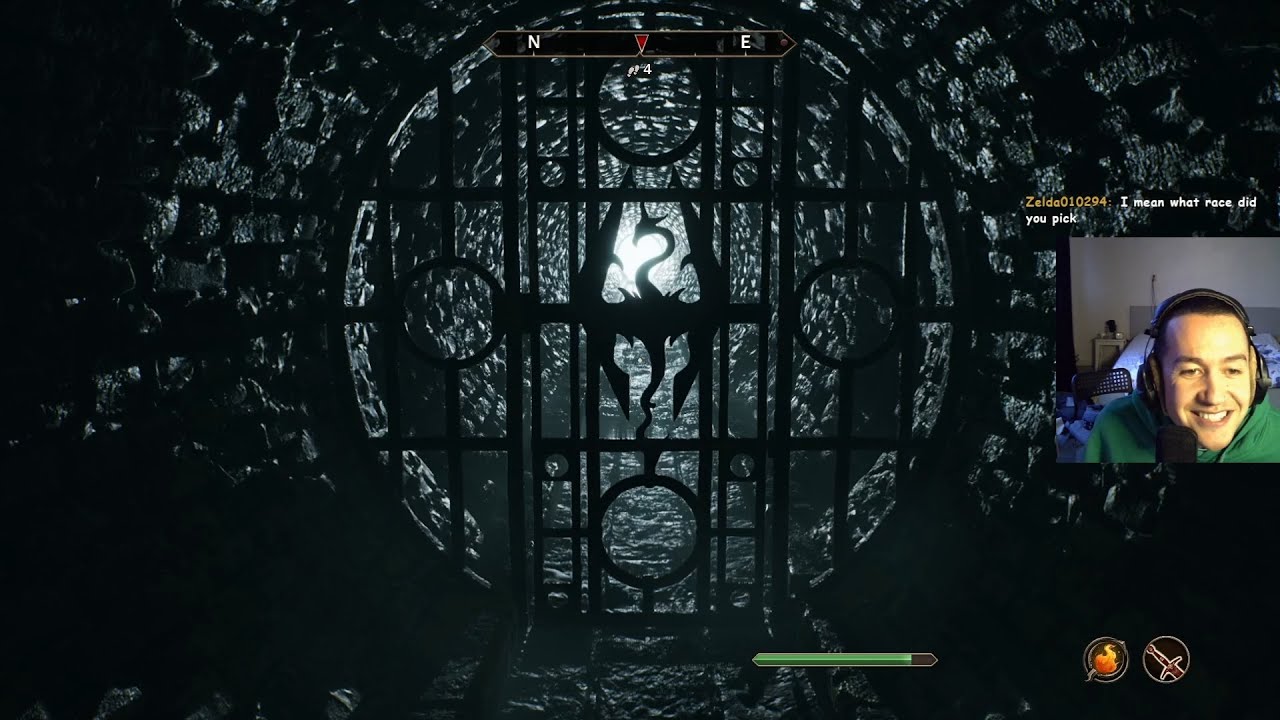 Teddy tries the Oblivion Remaster