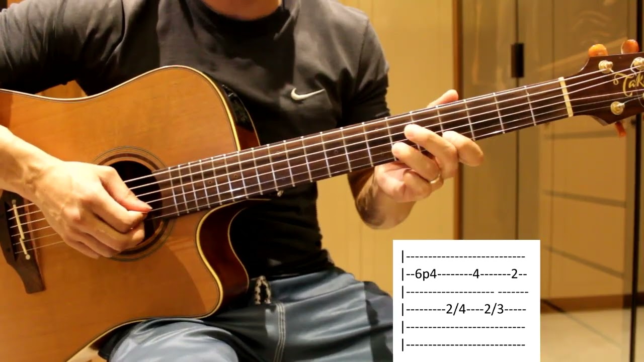 Sem Você - Rosa de Saron Aula Solo Violão (como tocar)