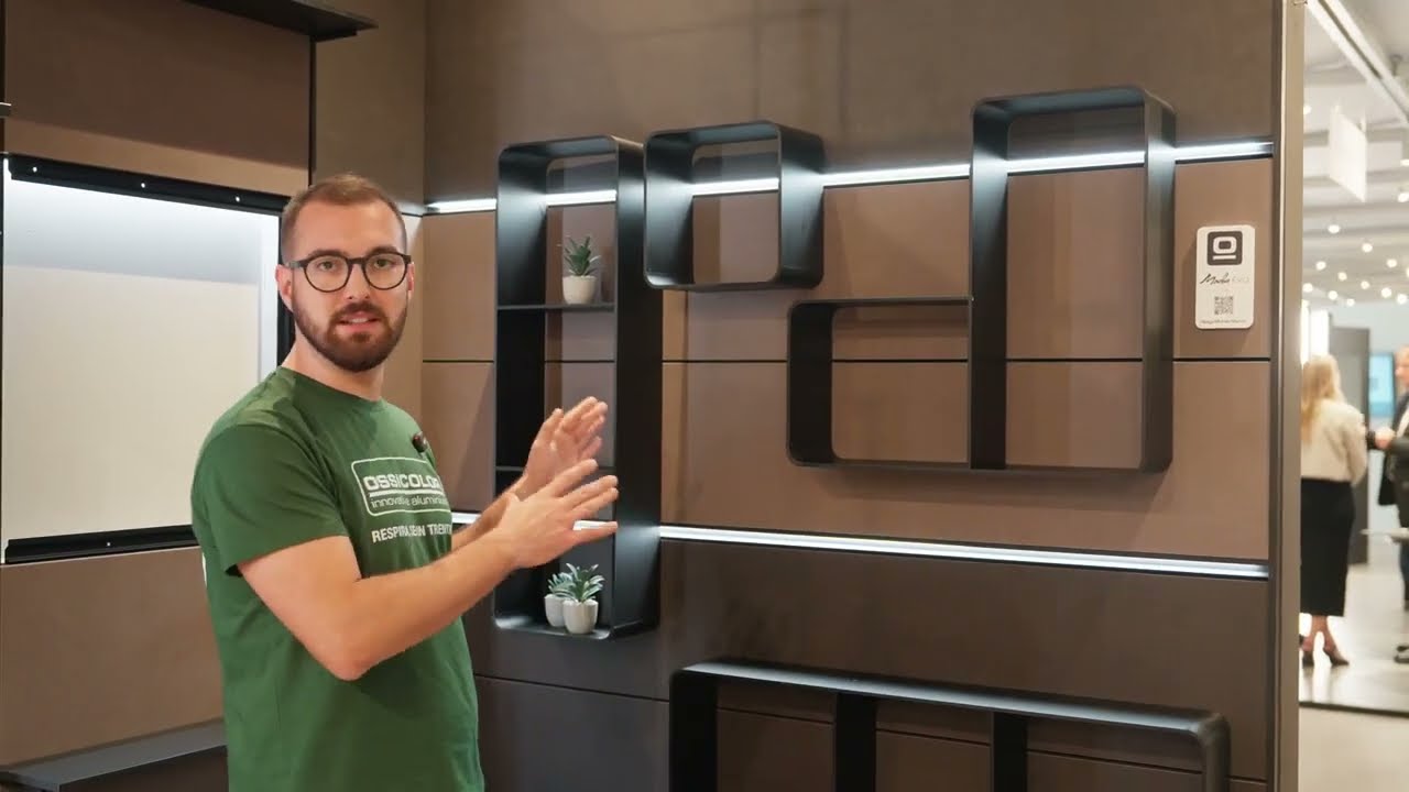 Modus EVO Line 03 | Vano giorno modulare in alluminio Ossicolor