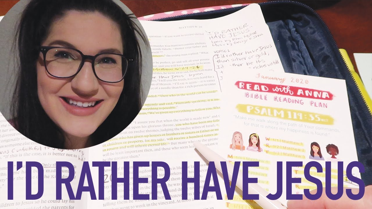 I'd Rather Have Jesus Devotional | Matthew 19