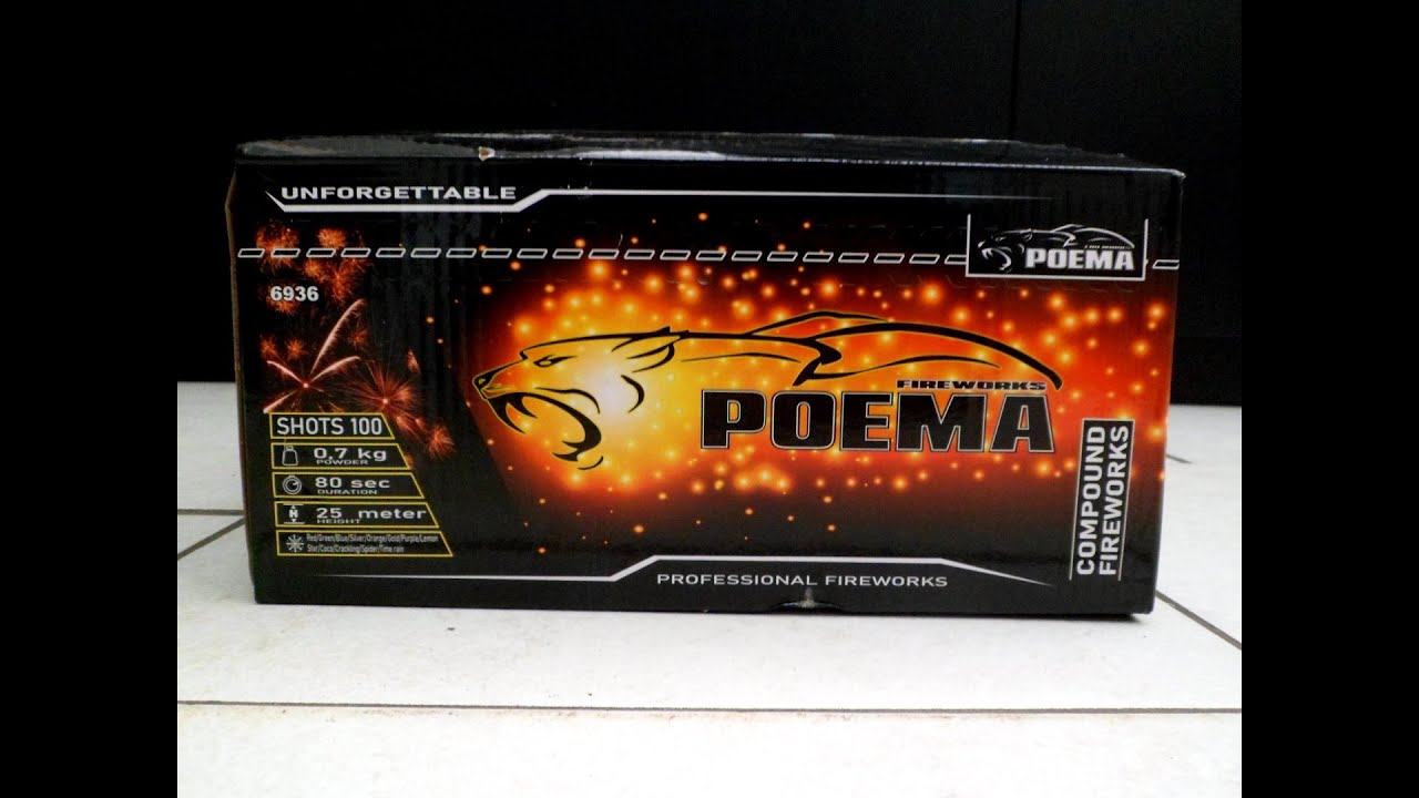 Unforgettable 100 Shots Poema Wolff Vuurwerk |Straatfilm|