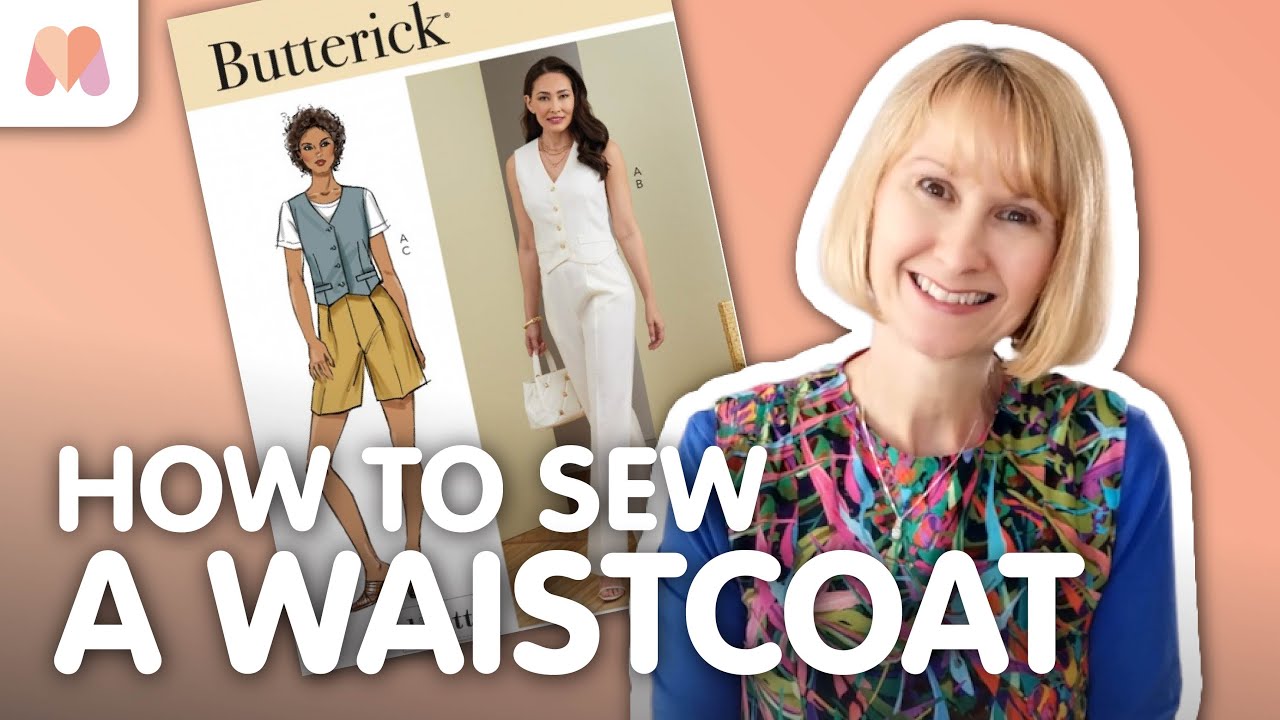 How to Make a Waistcoat | Butterick 6901 Sewalong