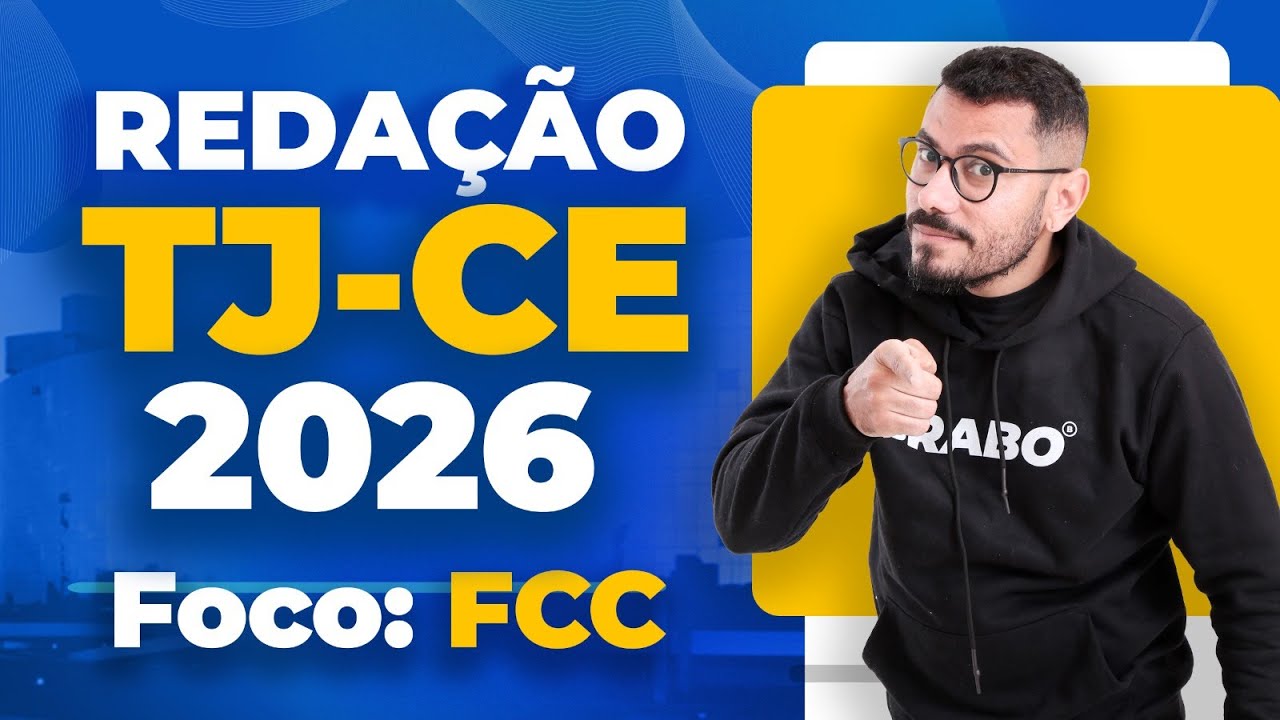 Modelo De Redação NOTA 10 Banca FCC | TJ-CEARÁ