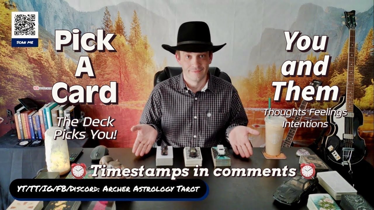 PICK A CARD TAROT READING - YOU AND THEM ❤️✨ LOVE TAROT READING ☀️🌕