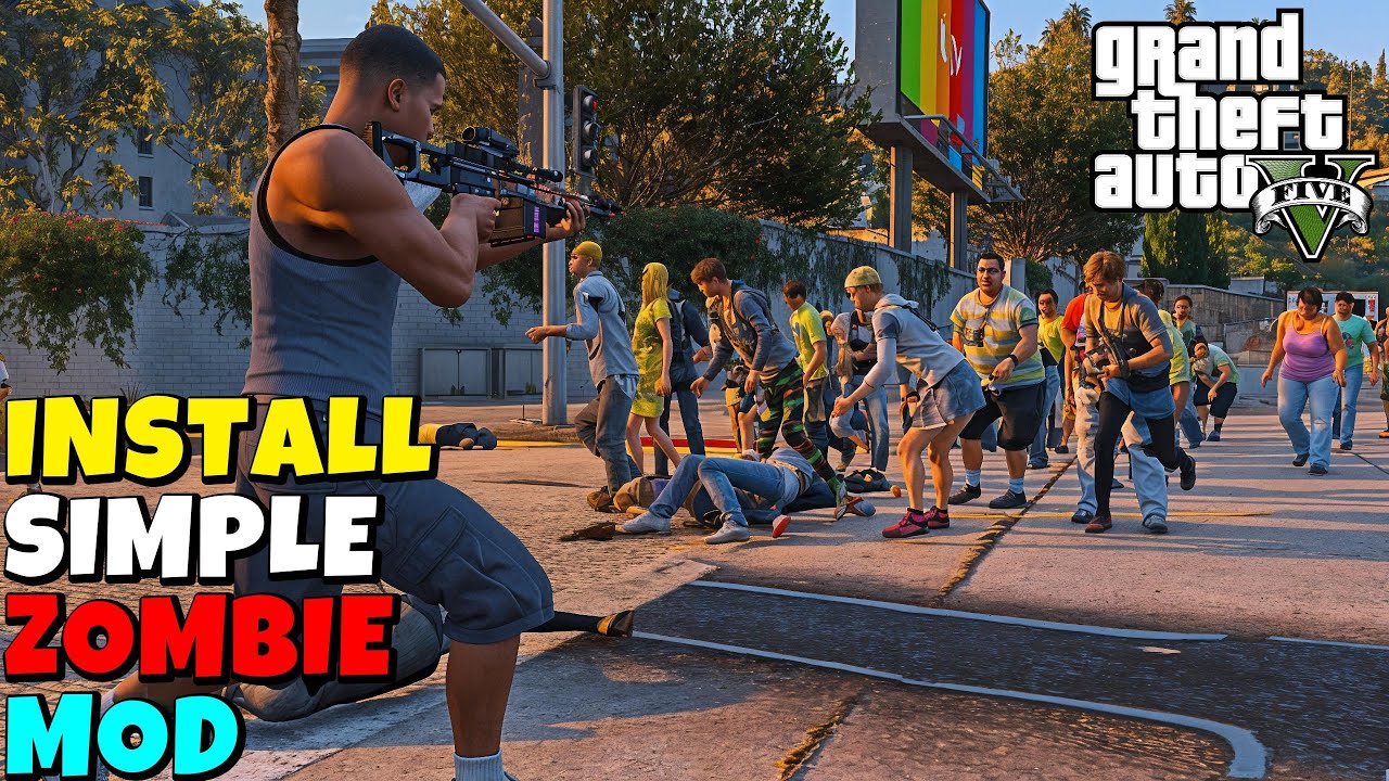How To Install Simple Zombies Mod (2025) GTA 5 MODS