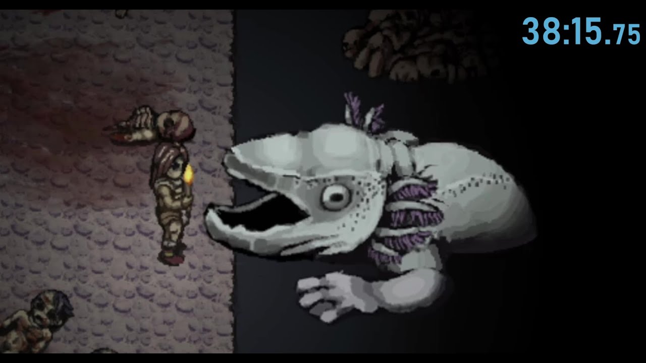 Fear and Hunger Speedrun Outlander S ending Glitchless LRT(38min:15.75sec)