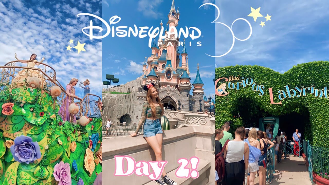 Disneyland Paris 2023: Day 2🤍 Fantasyland, Parades & Exploring! ✨