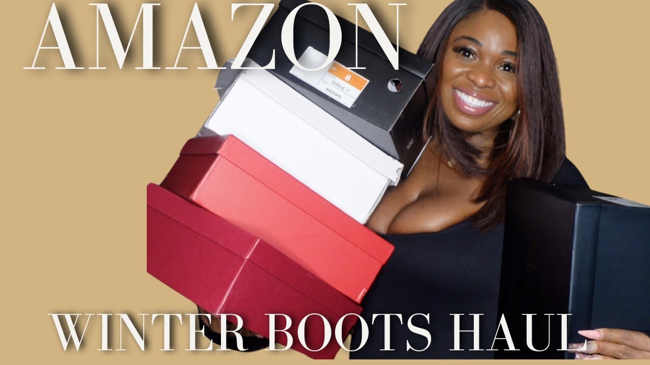 Curvy Girl Winter Boots |Testing Amazon's Best for Big Calves & Thighs |Fit Test & Fashion Finds