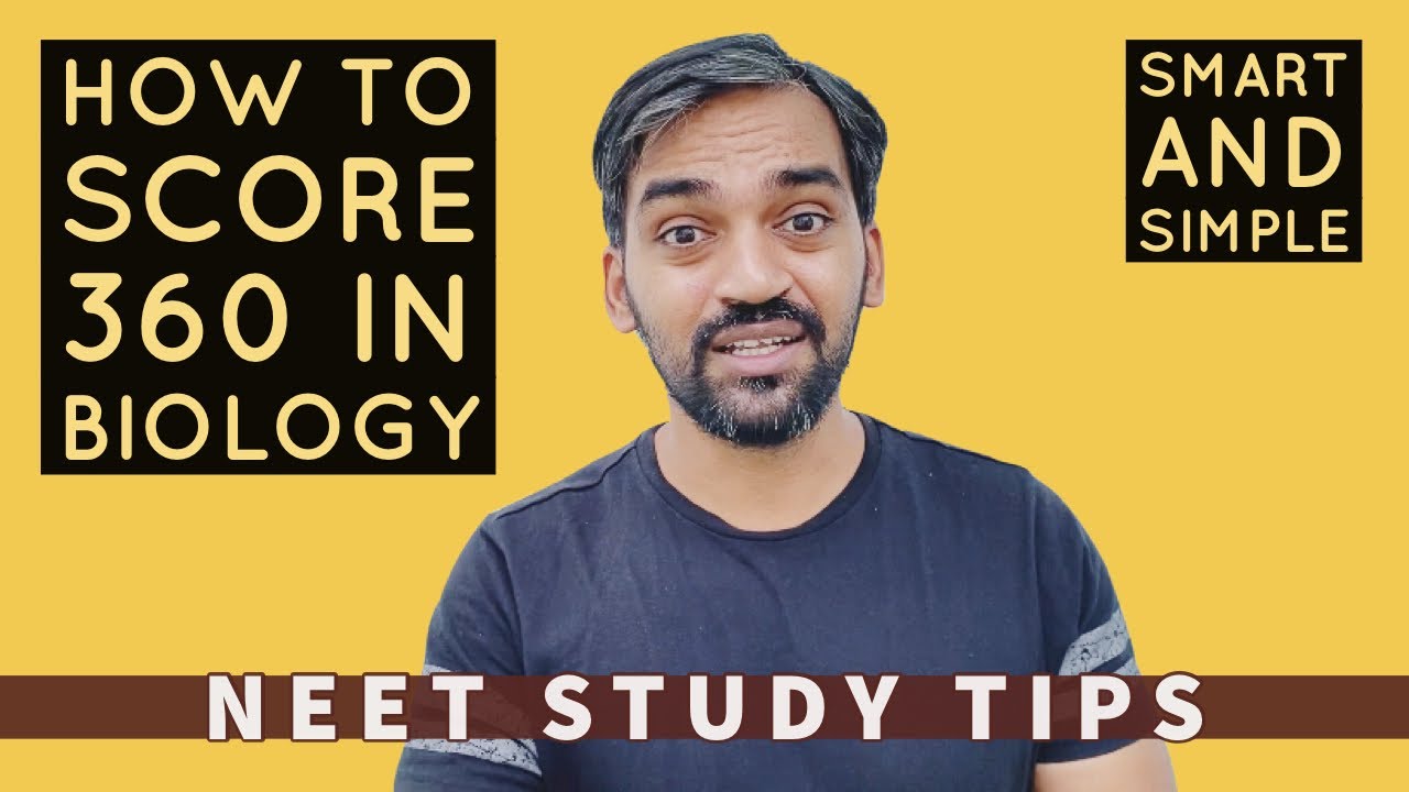 How to score 360 in Biology? | NEET Study tips