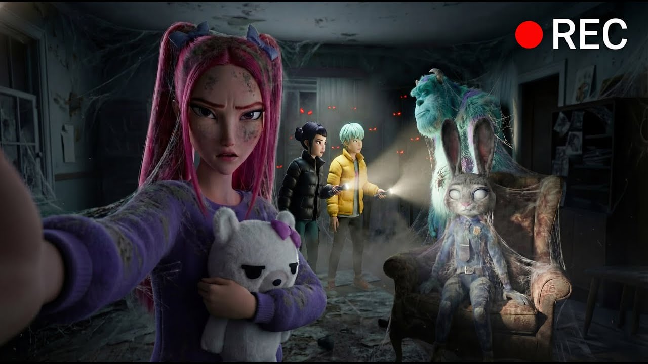Best Moments: Jiny, Rumi & Mira in Monsters Inc & Zootopia 2 World 😱 | Funny & Creepy Vlog