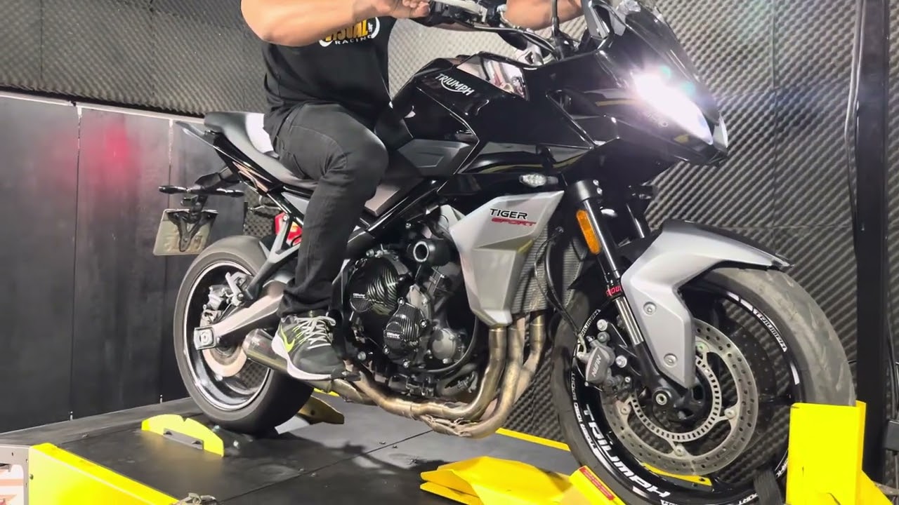 Remap tiger Sport 660 + Pops and bangs