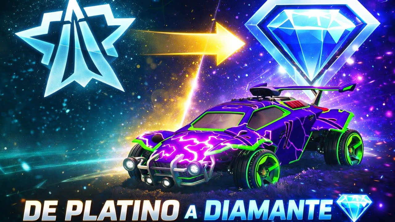 Dia 4 y ya soy diamante | Rocket League