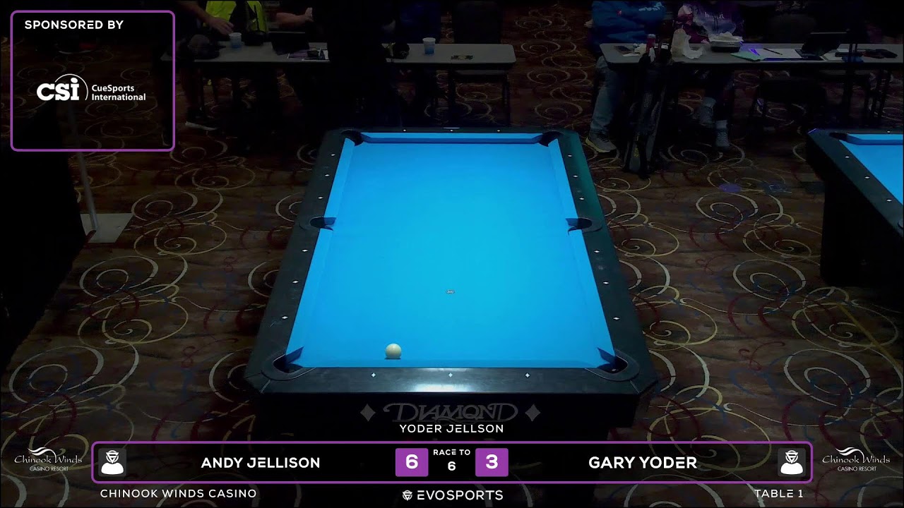 ANDY JELLISON vs GARY YODER - WBCA 8 BALL 2026 - TABLE 1 | EvoSports