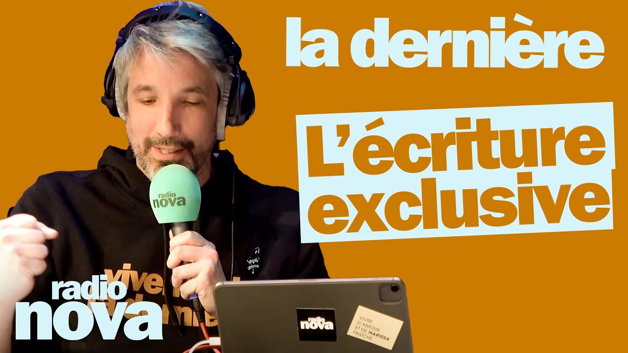 L’écriture exclusive - La chronique de Guillaume Meurice dans 