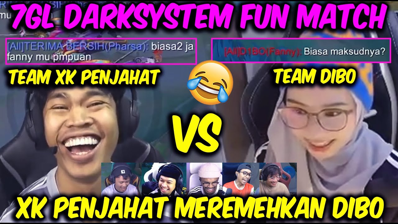 XK PENJAHAT MEREMEHKAN FANNY DIBO 🤣!! TEAM XKPENJAHAT VS TEAM DIBO 😂 ?